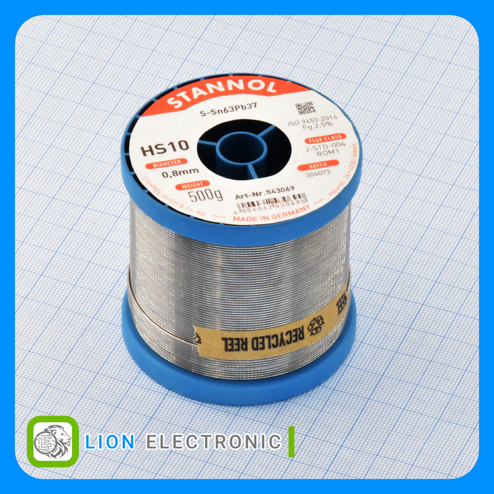 سیم قلع HS10(0.8mm-500g)