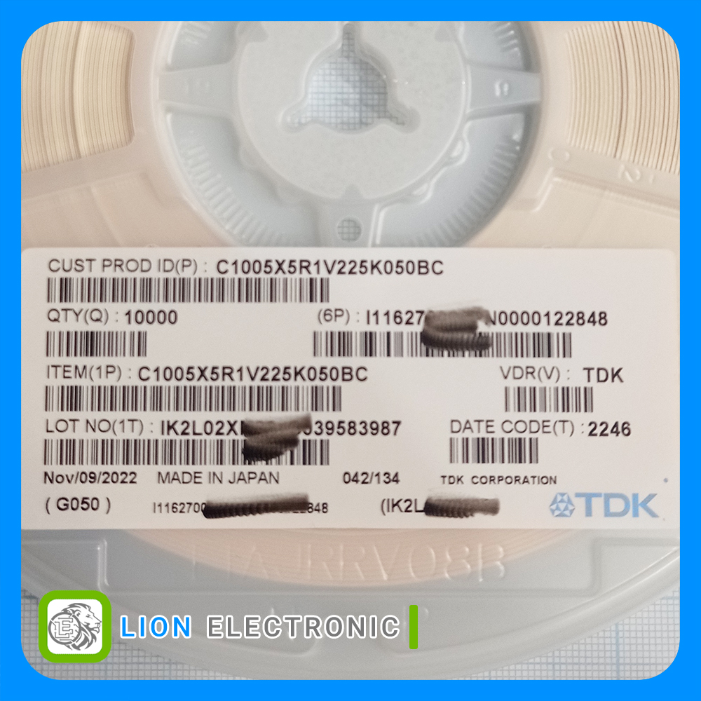 خازن C1005X5R1V225K050BC