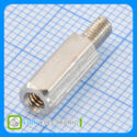 M-F M3 HEX 3X12+6mm