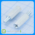 M-F M3 HEX 3X15+6mm