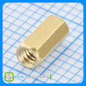 F-F M2 HEX 2X6mm