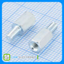 M-F M3 HEX 3X8+6mm